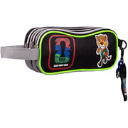 Foto de Estuche Escolar Ruz Fifa Zayu Maple Y Clutch Negro 