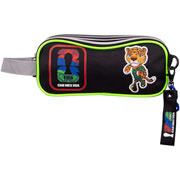 Foto de Estuche Escolar Ruz Fifa Zayu Maple Y Clutch Negro 
