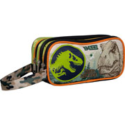 Foto de Estuche Escolar Ruz Jurassic Fosil Negro 