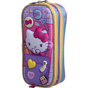 Foto de Estuche Escolar Ruz Kitty Clip Rosa 