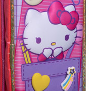 Foto de Estuche Escolar Ruz Kitty Clip Rosa 