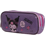 Foto de Estuche Escolar Ruz Kuromi Flor Morado 