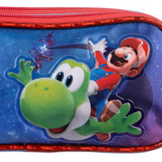 Foto de Estuche Escolar Ruz Mario Bros Yoshi 2 Azul 