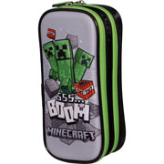 Foto de Estuche Escolar Ruz Minecra Boom Verde 