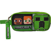 Foto de Estuche Escolar Ruz Minecraft Amigos Verde 