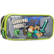 Foto de Estuche Escolar Ruz Minecraft Cubo Verde 