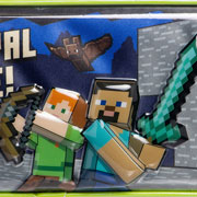 Foto de Estuche Escolar Ruz Minecraft Cubo Verde 