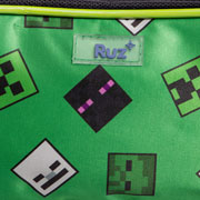 Foto de Estuche Escolar Ruz Minecraft Cubo Verde 