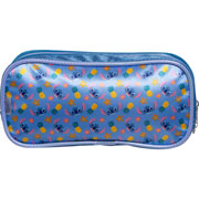 Foto de Estuche Escolar Ruz Stitch Flor Azul 