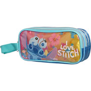 Foto de Estuche Escolar Ruz Stitch Hawai Azul 