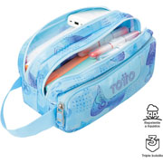 Foto de Lapicera Escolar Totto Ac52 Agapec color Azul con Morado 
