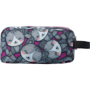 Foto de Estuche Escolar Totto Ac52 Agapec Gris/Rosa 
