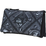 Foto de Estuche escolar triple Chenson VI65640-3 Villanas negro 