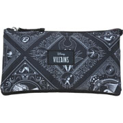 Foto de Estuche escolar triple Chenson VI65640-3 Villanas negro 