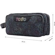 Foto de Estuche escolar triple Totto Agapec 5C8 multicolor 