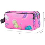 Foto de Estuche escolar triple Totto Agapec 9I11 rosa 