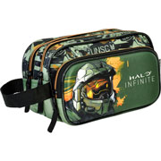 Foto de Estuche escolar triple Yadatex HAL008 Halo verde 
