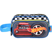 Foto de Estuche escolar triple Yadatex HWS010 Hot Wheels multicolor 