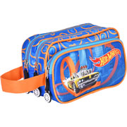 Foto de Estuche escolar triple Yadatex HWS012 Hot Wheels azul 