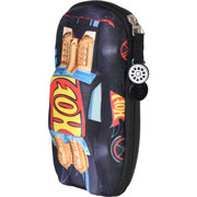 Foto de Estuche escolar triple Yadatex HWS013 Hot Wheels negro 