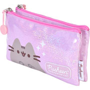 Foto de Estuche escolar triple Yadatex PSH054 Pusheen lila 