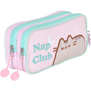Foto de Estuche escolar triple Yadatex PSH055 Pusheen rosa 