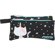 Foto de Estuche Escolar Xtrem Trinity 309 Black Cat 