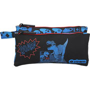 Foto de Estuche Escolar Xtrem Trinity 309 Blue Dino 