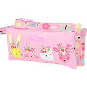 Foto de Estuche Escolar Xtrem Trinity 309 Pink Fores 