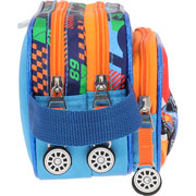 Foto de Estuche Escolar Hot Wheels Azul Yadatex 