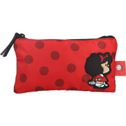 Foto de Estuche Escolar Yadatex Mafalda MLD003 Rojo 