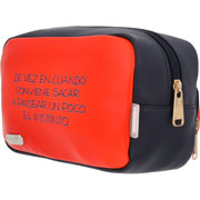 Foto de Estuche Escolar Yadatex Mafalda MLD014 Rojo/Marino 