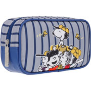 Foto de Estuche Escolar Yadatex Peanuts PNT050 Azul Marino 