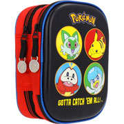 Foto de Estuche Escolar Yadatex Pokemon PKM015 Rojo 