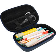 Foto de Estuche Escolar Zipit Carbón Box Navy Blue 