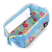 Foto de Estuche Escolar Zipit Lenny Clear Flores 