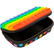 Foto de Estuche Escolar Zipit Rígido Pop It Rainbow 