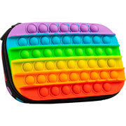 Foto de Estuche Escolar Zipit Rígido Pop It Rainbow 