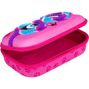 Foto de Estuche Escolar Zipit Silicón Glasses Rosa 