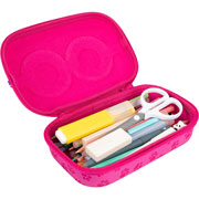 Foto de Estuche Escolar Zipit Silicón Glasses Rosa 