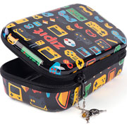 Foto de Estuche Escolar Zipit Zip&Lock Metalica Gamer Retro 