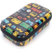 Foto de Estuche Escolar Zipit Zip&Lock Metalica Gamer Retro 