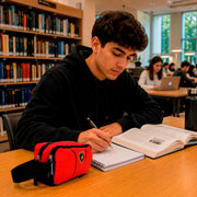 Foto de Estuche Multiusos American Lamborghini Rojo 