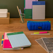 Foto de Estuche Multiusos Mqr Bright Acolchado Azul 