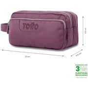 Foto de Estuche Multiusos Totto Ecole Solid Rosado 