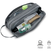 Foto de Estuche Multiusos Totto Klass L 2.0 Gris/verde 