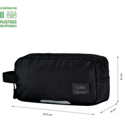 Foto de Estuche Multiusos Totto Marañon N01 Doble Negro 