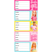 Foto de Etiqueta Escolar Barbie Granmark 128 Con 10 Piezas 