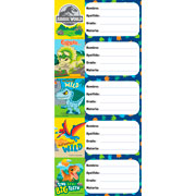 Foto de Etiqueta Escolar Jurassic World 2 Granmark 128 Con 10 Piezas 