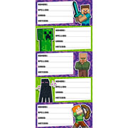 Foto de Etiqueta Escolar Minecraft Granmark 128 Con 10 Piezas 